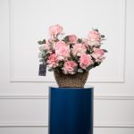 Pink Petal Basket