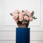 Roseate Radiance Basket