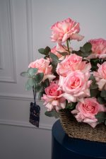 Pink Petal Basket - Image 4