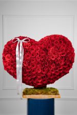 Heart Red Rose Luxury