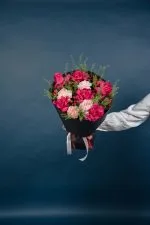 Berry Blossom Hand Tied Bouquet - Image 3