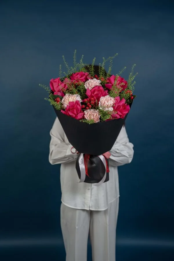 Berry Blossom Hand Tied Bouquet