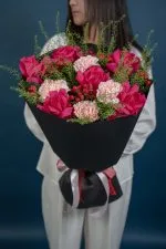 Berry Blossom Hand Tied Bouquet - Image 4