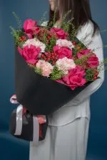 Berry Blossom Hand Tied Bouquet - Image 2