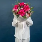 Fuchsia Fantasy Flower Bouquet