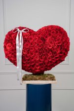 Heart Red Rose Luxury
