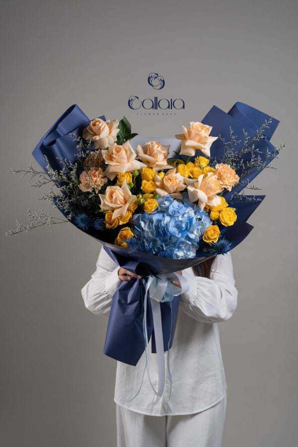 Peach Sky Floral Bouquet