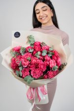 Spray Rose Julietta Fuchsia - Image 5