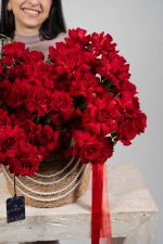 Basket Of Red Roses - Image 3