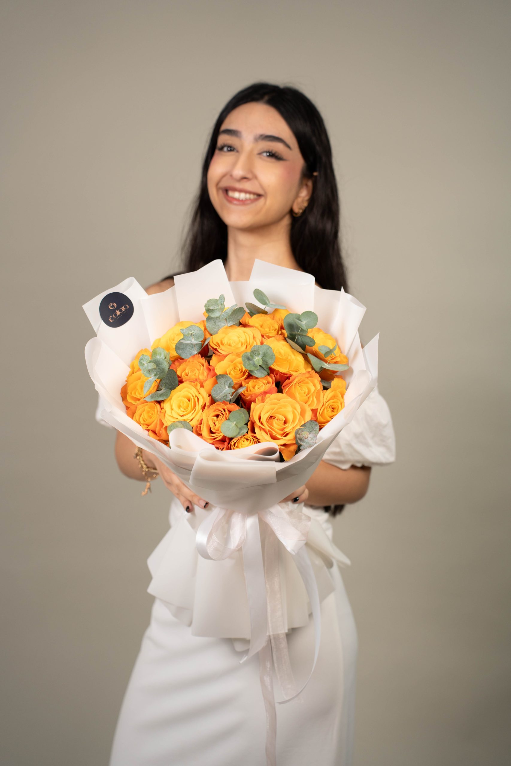 DSC09950 Rose Confidential Orange Blooms - Image 1