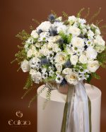 Frosted Elegance with Vase - Image 2