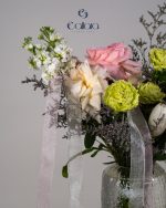 Lace Petal With Vase - Image 2