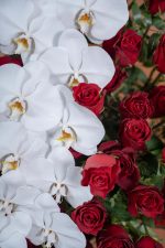 Giant Velvet Flame with Orchids - Image 4