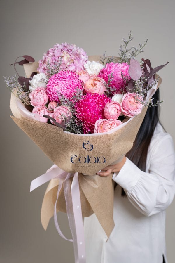 Sweet Pink Flower Bouquet