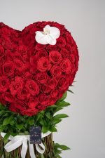 3D Heart Affection with Orchids - Image 3