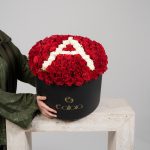 Red Rose Delight Box Alphabet