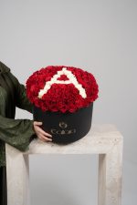Red Rose Delight Box Alphabet