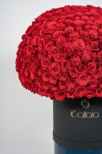 Crimson Crown with Orchid Accents - Image 2