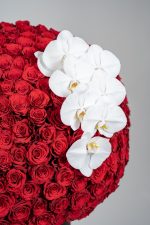 Crimson Crown with Orchid Accents - Image 3