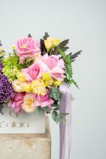 Mauvelyn Purple Floral Box Arrangement - Image 3