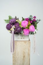 Royal Velvet Blossom Box Arrangement