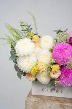 Royal Ivory Bloombox Arrangement - Image 2