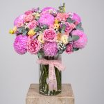 Pink Delight Vase Arrangement