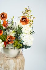 Autumn Amber Vase Arrangement - Image 3