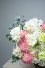 Velvet Ruby Floral Hajj Arrangement - Image 2