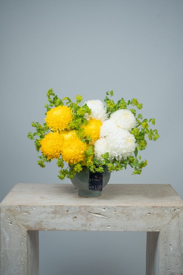 Lemon Meringue Floral Arrangement