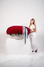 The VIP Luxury Roses Basket