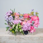 Blossom of Grace Acrylic Tray Arrangement