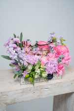 Blossom of Grace Acrylic Tray Arrangement - Image 2