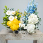 Bright Celestial Acrylic Tray Arrangement