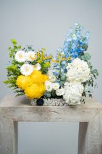 Bright Celestial Acrylic Tray Arrangement