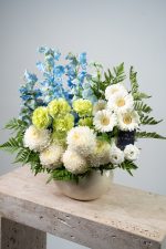 Summer Sky Symphony Floral Vase Arrangement - Image 4