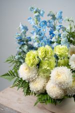 Summer Sky Symphony Floral Vase Arrangement - Image 2