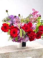 Enchanted Lavender Luxe Floral Vase Arrangement - Image 4