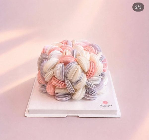 Pastel Petal Cake