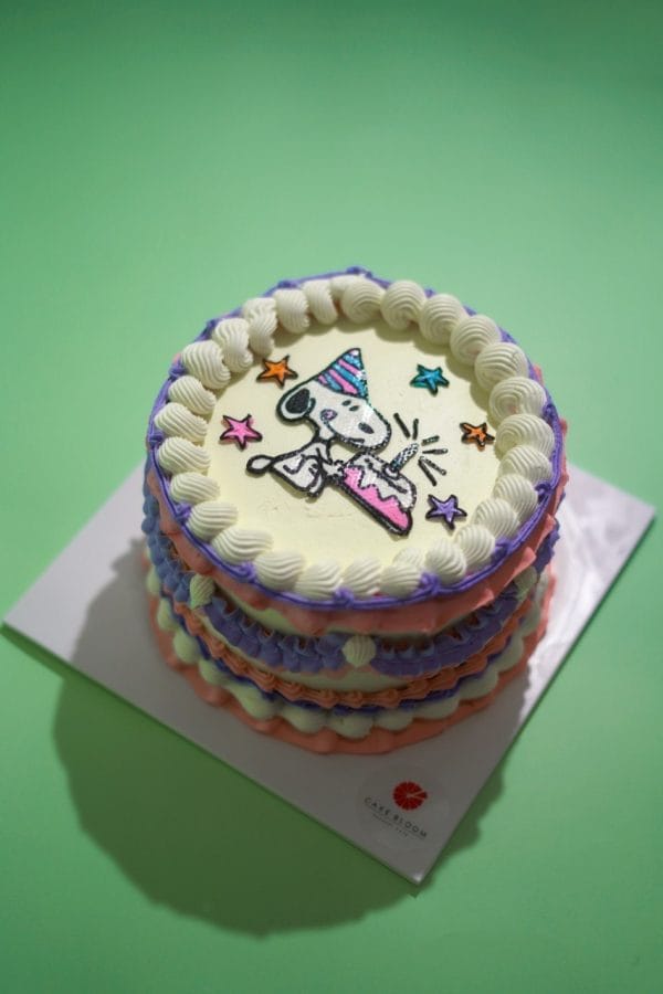 Party Pup Vintage Cake