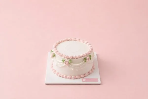 Blush Rose Vintage Cake