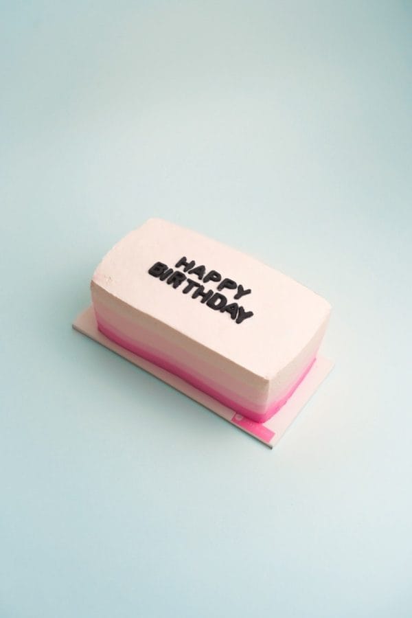 Pink Birthday Cake