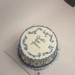 Blue Meadow Vintage Cake